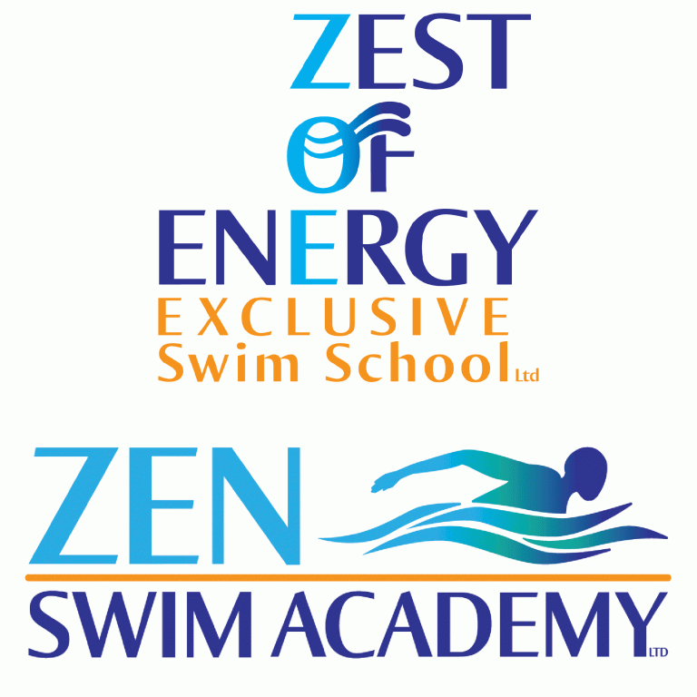 When Zest of Energy Swim School became Zen Swim Academy Ltd Branding evolved
